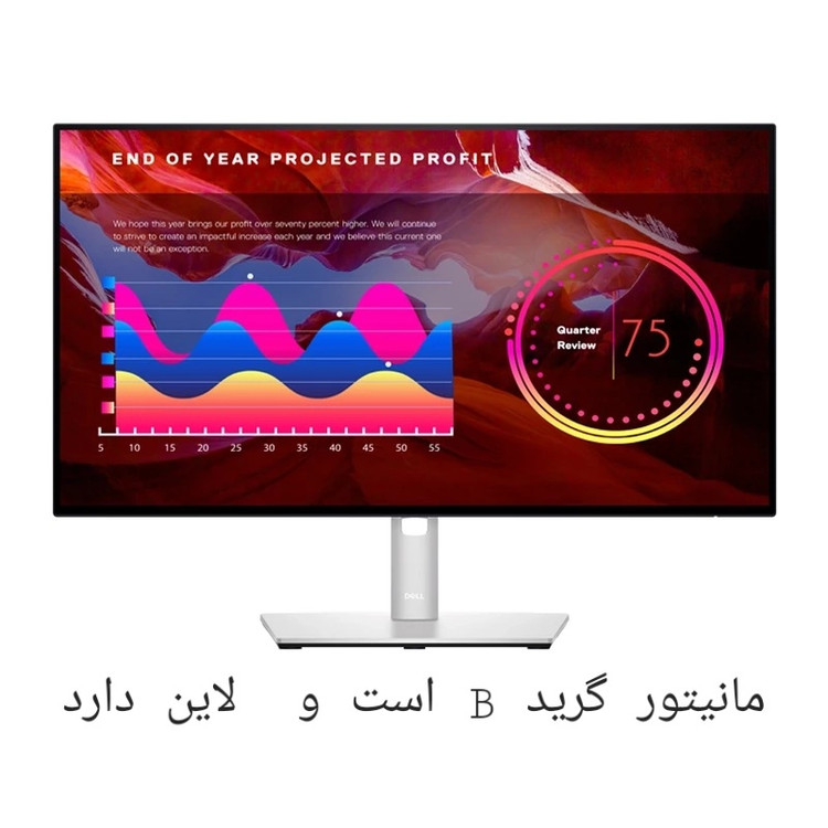 مانیتور بدون فریم دل 24اینچ مدل U2422H